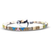 Made by Nami Armband Set 2x Surfer Armband Herren & Damen Tigerauge Perlenarmband Boho Armband (Set, 2), Festival Schmuck Hippie Herren Armband Sommer von Made by Nami