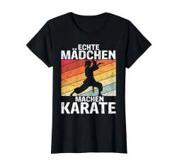 Echte Mädchen Machen Karate Kampfsport Karate Spruch T-Shirt von Mädchen Karate Kampfsport T-Shirts & Geschenke