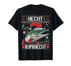 Hecht Ruprhecht Knecht Ruprecht Ugly Christmas Sweater T-Shirt von Männer Ugly Christmas - Angler Geschenke