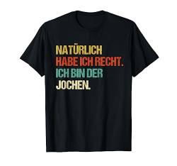 JOCHEN TShirt Lustiger Spruch Vorname Männer Name T-Shirt von Männer Vornamen Designs & Namen