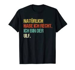 ULF TShirt Lustiger Spruch Vorname Männer Name T-Shirt von Männer Vornamen Designs & Namen