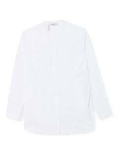 Maerz Damen Bluse mit Stehkragen, Pure White, 42 EU von Maerz