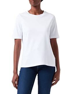 Maerz Damen Organic Cotton T-Shirt, Pure White, Regular von Maerz