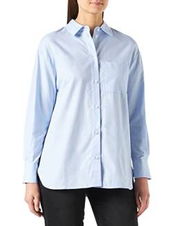 Maerz Damen Summer Oxford Bluse, Blue Topaz, 44 EU von Maerz