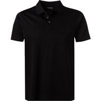 Maerz Herren Polo-Shirt schwarz Baumwolle von Maerz