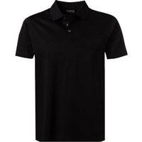 Maerz Herren Polo-Shirt schwarz Baumwolle von Maerz