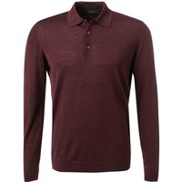 Maerz Herren Pullover rot unifarben von Maerz