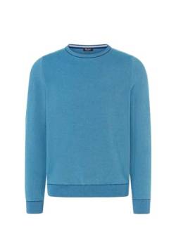 Maerz Herren Rundhals Biobaumwolle Pullover, Nautic Blue, 4X-Large von Maerz