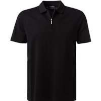 Maerz Herren Zip-Polo schwarz von Maerz