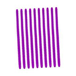 MagiDeal 10 Stück Dauerwellen-Lockenwickler, flexibler Spiral-Dauerwellenstab aus für kurzes Haar, Lockenwickler für den Friseursalon, trockenes, groß Violett von MagiDeal