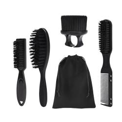 MagiDeal Friseurbürste und Friseurkamm-Set, Haarschneidekamm für Frauen, Männer, Beutelpaket von MagiDeal