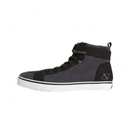 Magic Marine Damen Herren Neoprenschuhe Deckies High Tops Sneaker Bootsschuhe knöchelhoch, Farbe:schwarz/grau, Größe:38 EU von Magic Marine