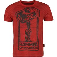 Magic: The Gathering - Gaming T-Shirt - Hammer Of Bogardan - S bis XXL - für Männer - Größe L - rot  - EMP exklusives Merchandise! von Magic: The Gathering