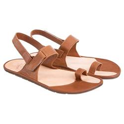 Magical Shoes Damen Sandalen Barfuß Frauen Schuhe Barefoot für Sommer mit Nullabsatz Leder AURORA Flache Sandaletten Barfussschuhe Damensandalen Barfusssandalen Größen von 36EU-43EU von Magical Shoes