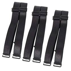 3 Paar BH-Träger Bra Straps Elastisch verstellbar abnehmbar Multi-Size von Magicmode