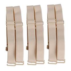 3 Paar BH-Träger Bra Straps Elastisch verstellbar abnehmbar Multi-Size von Magicmode