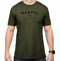 Magpul Herren CVC Crew Neck Short Sleeve T-Shirt, Go Bang Parts Olive Drab Heather, XX-Large von Magpul