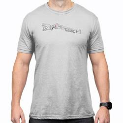 Magpul Herren CVC Crew Neck Short Sleeve T-Shirt, Sga Blueprint Stone Grey Heather, Mittel von Magpul