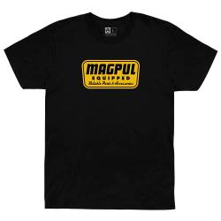 Magpul Herren CVC Crew Neck for Men T-Shirt, Ausgestattet mit Schwarz, L von Magpul