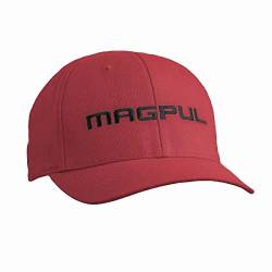 Magpul Unisex-Erwachsene Wordmark Stretch Fit Mütze Baseballkappe, Rot (Cardinal Red), X-Large von Magpul