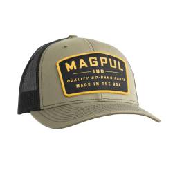Magpul Unisex Trucker Hat Snap Back Baseball Cap, One Size Fits Most Baseballkappe, Go Bang Olive, Einheitsgröße von Magpul