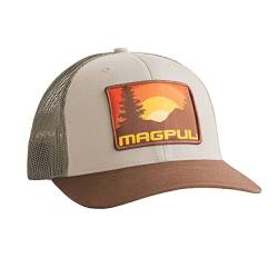 Magpul Unisex Trucker Hat Snap Back Baseball Cap, One Size Fits Most Baseballkappe, Tagesanbruch Mesquite von Magpul