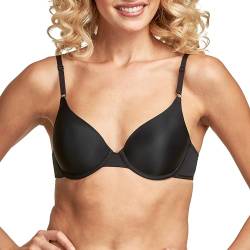 Maidenform Damen BH One Fab Fit-Demi, Schwarz (Black) - 80C (Herstellergröße: 36C) von Maidenform