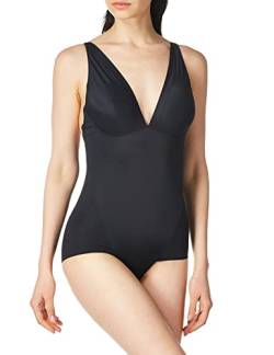 Maidenform Damen Bodysuit-Cover Your Bases Sculpting Jumpsuit, Schwarz, XL von Maidenform