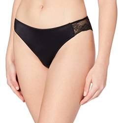 Maidenform Damen Comfort Devotion-Lace Back Tanga, Black Dot, S von Maidenform