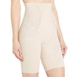 Maidenform Damen Firm Foundations - Hi-waist Thigh Slimmer Miederhose, Beige (Latte Lift A2q), XL EU von Maidenform