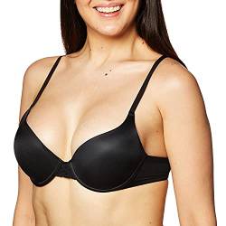 Maidenform Damen Love The Lieben Sie den Nicht verdrahteten Push-Up-BH Lift Plunge, Schwarz, 100D von Maidenform