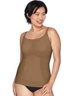 Maidenform Damen Power Players Shapewear Cami Dms086 Camisole, Caramel, Klein von Maidenform