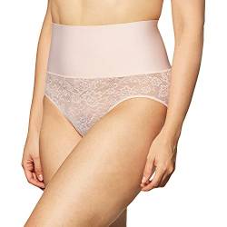 Maidenform Damen Tame Your Tummy Brief Shapewear-Unterhose, Rosa Pirouette Spitze, 38 von Maidenform