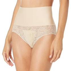 Maidenform Damen Tame Your Tummy Brief Shapewear-Unterhose, Transparent/Nude Spitze, 46 von Maidenform