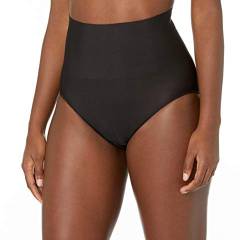 Maidenform Damen Tame Your Tummy Brief Zähme Dein Bauchspitzenhöschen, Schwarz, XL von Maidenform