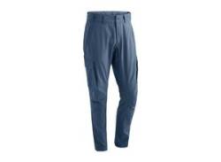 Cargohose MAIER SPORTS "Fenit M" Gr. 46, Normalgrößen, blau (jeansblau) Herren Hosen Sporthosen von Maier Sports