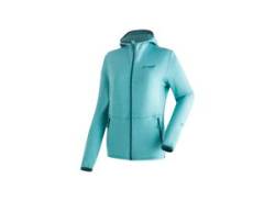 Fleecejacke MAIER SPORTS "Fave W" Gr. 42, blau (aquablau) Damen Jacken Sportjacken von Maier Sports