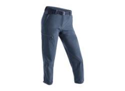 Funktionshose MAIER SPORTS "Lulaka 7/8" Gr. 48, Normalgrößen, blau (jeansblau) Damen Hosen Funktionshosen von Maier Sports