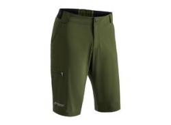 Funktionsshorts MAIER SPORTS "Norit Short M" Gr. 50, Normalgrößen, grün (dunkelgrün) Herren Hosen Sport Shorts von Maier Sports