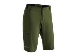 Funktionsshorts MAIER SPORTS "Norit Short M" Gr. 54, Normalgrößen, grün (dunkelgrün) Herren Hosen Sport Shorts von Maier Sports