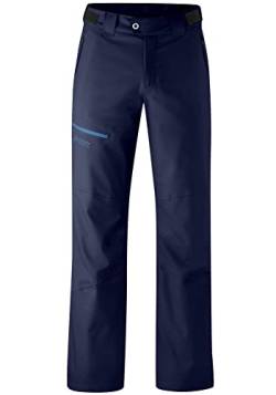 Maier Sports M Narvik Pants Blau - Wasserdichte atmungsaktive Herren Hardshell Tourenhose, Größe 50 - Farbe Night Sky - von Maier Sports