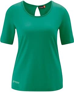 Maier Sports T-Shirts/Tanks Damen Shirt 1/2 Arm Rhyd deep Green 46 von Maier Sports