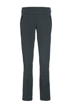 Maier Sports W Helga Slim Grau - Warme robuste Damen Winter Outdoorhose, Größe 76 - Farbe Graphite von Maier Sports