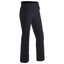 Maier Sports W Vroni Slim Blau - wasserdichte schmal geschnittene Damen mTex Skihose, Größe 17 - Farbe Night Sky von Maier Sports