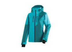 Skijacke MAIER SPORTS "Manzaneda" Gr. 38, blau (healing, toastedteal) Damen Jacken Sportjacken von Maier Sports