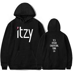 Maisley 2019 ITZY Kapuzenpullover ITZY Casual Sweatshirts für YUNA RYUJIN CHAERYEONG LIA YEJI Fans Hoodie von Maisley