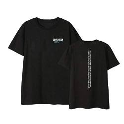 Seventeen KPOP T Shirt Korean Fashion Cotton Shirt Sport T-Shirt Sport Tops Seventeen Kurzarm S.COUPS JEONGHAN Joshua Jun Hoshi Wonwoo Woozi DK MINGYU THE8 SEUNGKWANTShirt für Damen Herren von Maisley