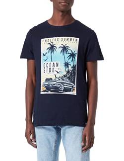 Maison BLAGGIO Herren Adulte Homme t Shirt Damen, Navy, XXL von Maison BLAGGIO