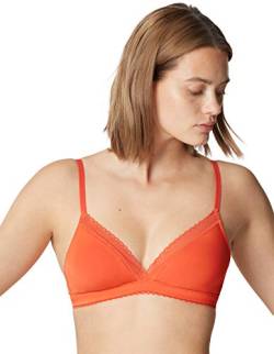 Maison Lejaby 191023-398 Women's La Petite Lejaby Pimento Orange Triangle Bra 70B von Maison Lejaby