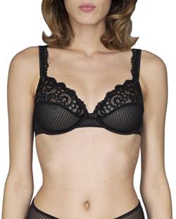 Maison Lejaby Damen Gaby BH, Schwarz, 80B (Herstellergröße: 95B) von Maison Lejaby